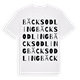 Bäcks odling ordlek t-shirt