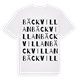Bäckvillan ordlek t-shirt