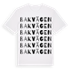 Bakvägen ordlek t-shirt