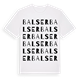 Balser ordlek t-shirt