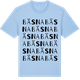 Blue Soul t-shirt med Bäsna ordlek t-shirt