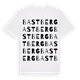 Bastberg ordlek t-shirt