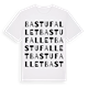 Bastufallet ordlek t-shirt