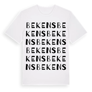 Bekens ordlek t-shirt – ekologisk bomull t-shirt från Pinshirt