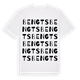 White t-shirt med Bengts ordlek t-shirt