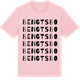 Pink Cotton t-shirt med Bengtsbo ordlek t-shirt