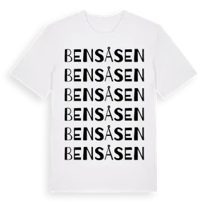 Bensåsen ordlek t-shirt – ekologisk bomull t-shirt från Pinshirt