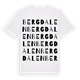 Bergdalen ordlek t-shirt