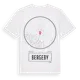 White t-shirt med Bergeby t-shirt