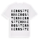Bergsätern ordlek t-shirt