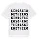 Bergsgärdet ordlek t-shirt