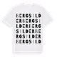 Bergsilder ordlek t-shirt
