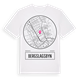 White t-shirt med Bergslagsbyn t-shirt
