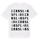 Bergslagsplan ordlek t-shirt