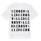 Bergsvallen ordlek t-shirt