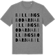Mid Heather Gray t-shirt med Billingsbodarna ordlek t-shirt