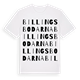 Billingsbodarna ordlek t-shirt