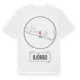 White t-shirt med Björbo t-shirt