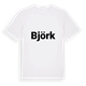 Björk fetstil t-shirt
