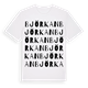 Björkan ordlek t-shirt