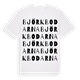 Björkbodarna ordlek t-shirt
