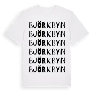 Björkbyn ordlek t-shirt – ekologisk bomull t-shirt från Pinshirt