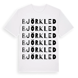 Björkled ordlek t-shirt – ekologisk bomull t-shirt från Pinshirt