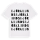 Björklunds ordlek t-shirt