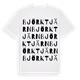 Björktjärn ordlek t-shirt