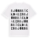 Björnbäckdalen ordlek t-shirt