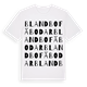 Blandbo fäbodar ordlek t-shirt