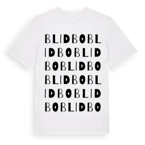 Blidbo ordlek t-shirt – ekologisk bomull t-shirt från Pinshirt