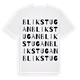 Blikstugan ordlek t-shirt