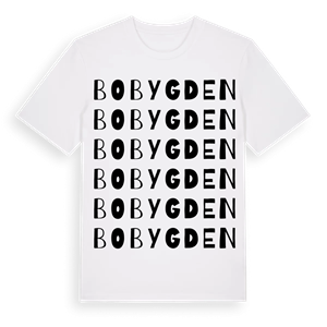 Bobygden ordlek t-shirt – ekologisk bomull t-shirt från Pinshirt