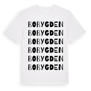 Bobygden ordlek t-shirt – ekologisk bomull t-shirt från Pinshirt