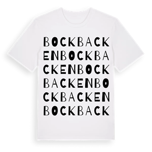 Bockbacken ordlek t-shirt – ekologisk bomull t-shirt från Pinshirt