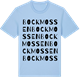 Blue Soul t-shirt med Bockmossen ordlek t-shirt