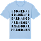 Blue Soul t-shirt med Bodarna ordlek t-shirt