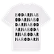 Bodarna ordlek t-shirt