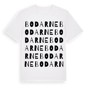 Bodarne ordlek t-shirt – ekologisk bomull t-shirt från Pinshirt