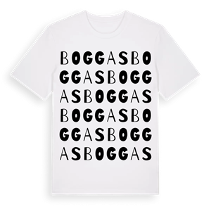 Boggas ordlek t-shirt – ekologisk bomull t-shirt från Pinshirt