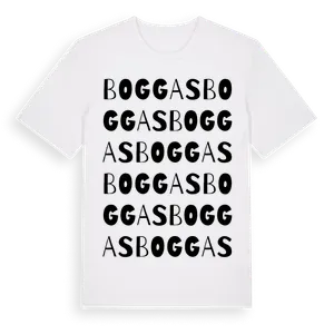 Boggas ordlek t-shirt – ekologisk bomull t-shirt från Pinshirt