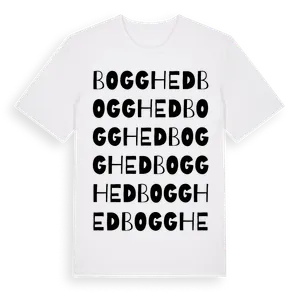 Bogghed ordlek t-shirt – ekologisk bomull t-shirt från Pinshirt