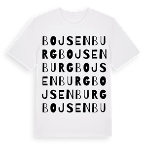 Bojsenburg ordlek t-shirt – ekologisk bomull t-shirt från Pinshirt