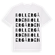 Bollergården ordlek t-shirt
