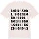 Vintage White t-shirt med Bondasodlingen ordlek t-shirt