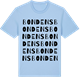 Blue Soul t-shirt med Bondens ordlek t-shirt