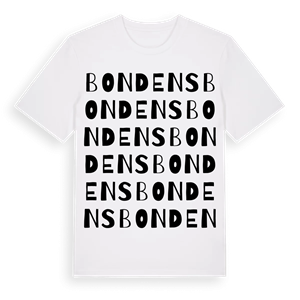 Bondens ordlek t-shirt – ekologisk bomull t-shirt från Pinshirt