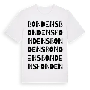 Bondens ordlek t-shirt – ekologisk bomull t-shirt från Pinshirt