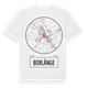 White t-shirt med Borlänge t-shirt
